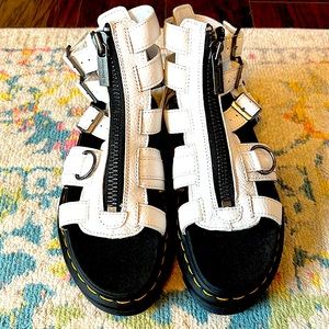 Dr. Martens Olson Sandal White Size 7 - New